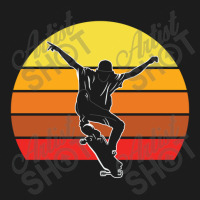 Sunset Retro Skateboarder Skateboarding 23418486 Hoodie & Jogger Set | Artistshot