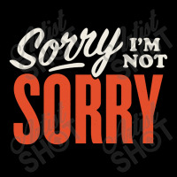 Sorry I’m Not Sorry Cropped Hoodie | Artistshot