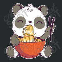 Ramen Panda Women's Triblend Scoop T-shirt | Artistshot