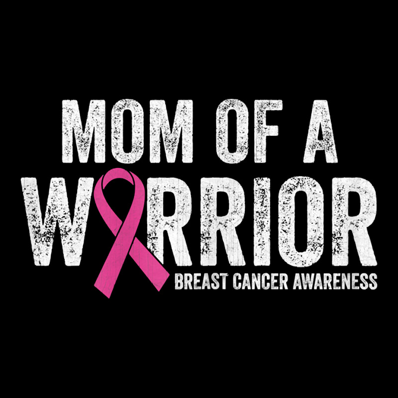 Womens Breast Cancer Awareness Month Pink Ribbon Mom Of A Warrior T Sh Lightweight Hoodie | Artistshot