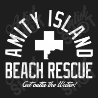 Amity Island Beach Rescue Classic T-shirt | Artistshot