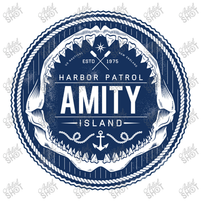 Amity Island Harbor Patrol Long Sleeve Baby Bodysuit by Austiner | Artistshot