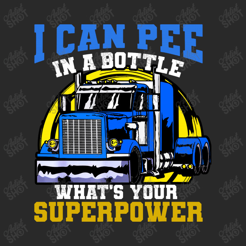 Trucker Truck Truck Driver Pee In A Bottle Toddler T-shirt by Mito220 | Artistshot