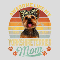 Womens Vintage Awesome Like My Yorkshire Terrier Mom Dog Mom T Shirt Men's Polo Shirt | Artistshot