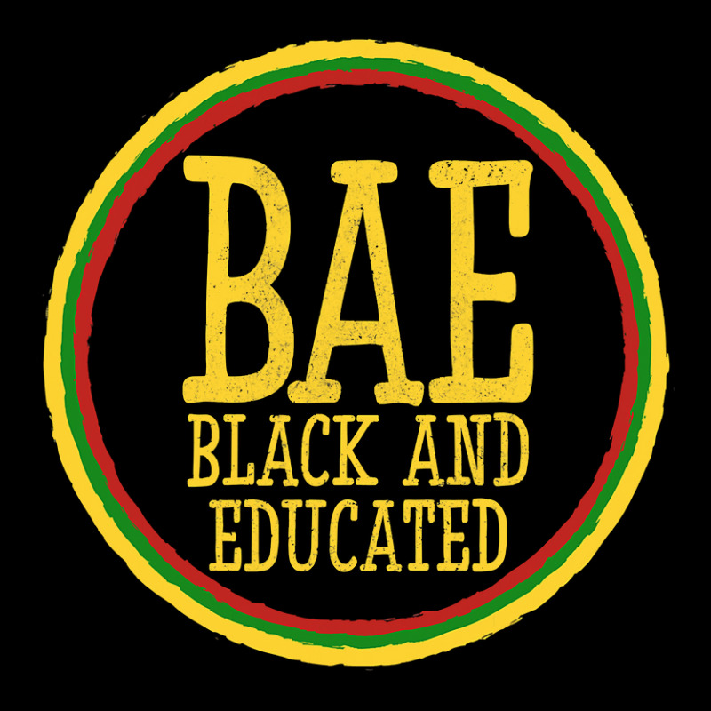Black History Month T Bae Educated Gift Women Men Kids Men's 3/4 Sleeve ...