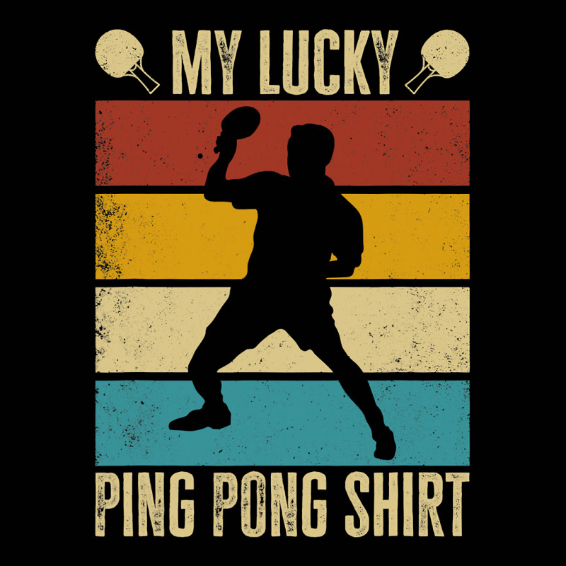 My Lucky Ping Pong Shirt. Funny Table Tennis Player T Shirt Toddler 3/4 Sleeve Tee by longduong89 | Artistshot