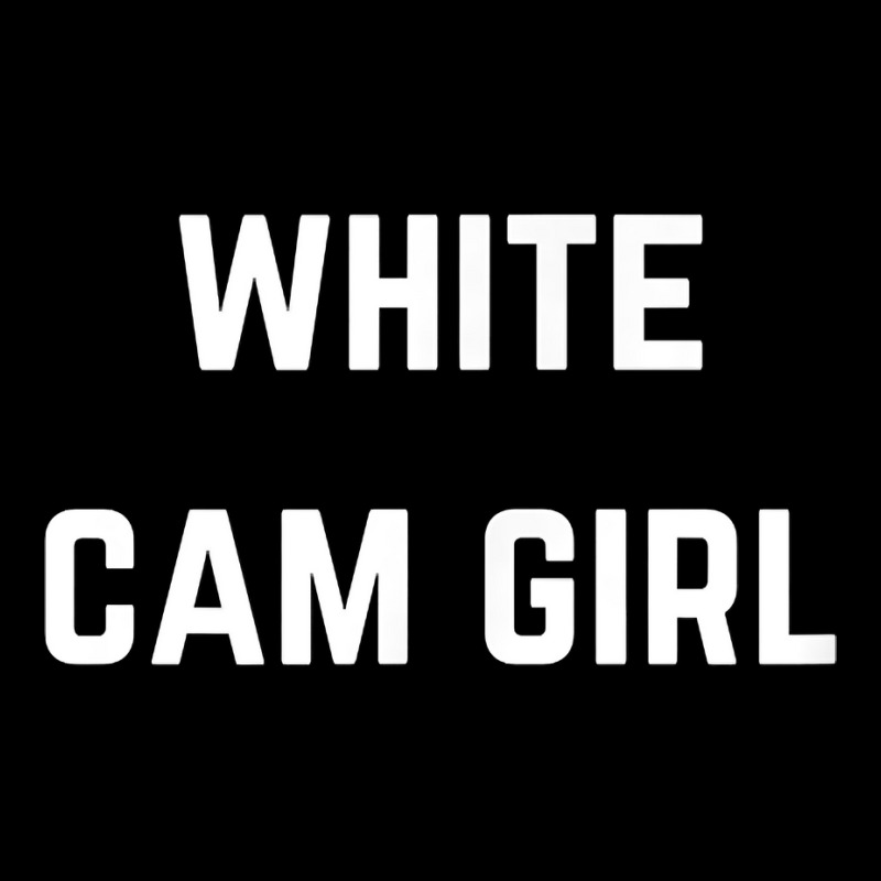 White Cam Girl   Private Webcam Girl T Shirt V-Neck Tee by WarnekeRashae | Artistshot