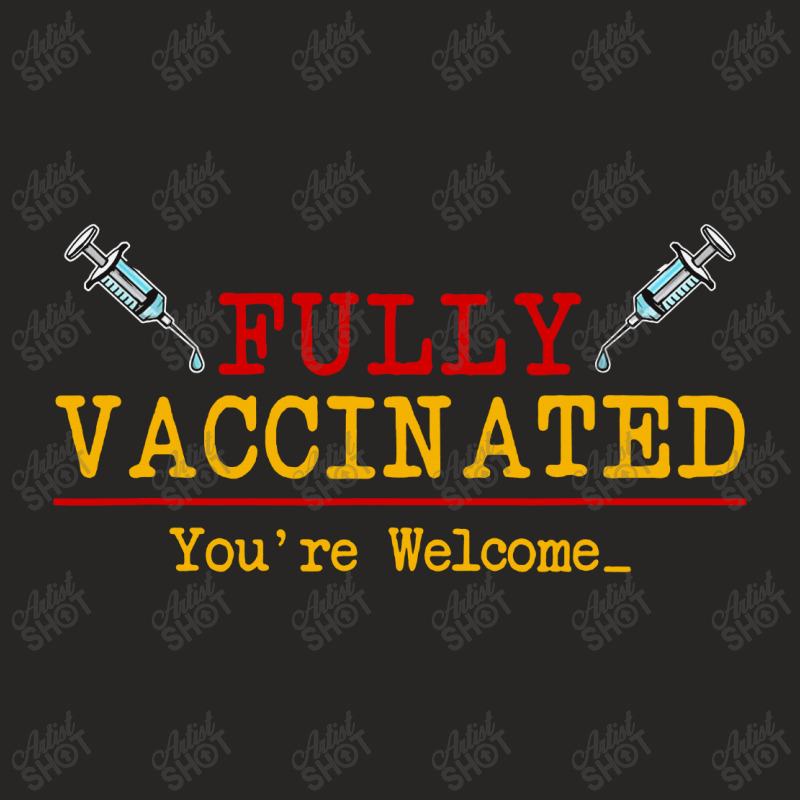 Vaccinated Vaccine Vaccination Gift I Fun Pro Vaccination Ladies Fitted T-Shirt by Firework Tess | Artistshot