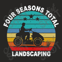 Four Season Total Landscaping Ladies Fitted T-shirt | Artistshot