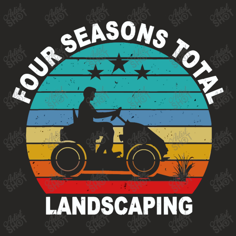 Four Season Total Landscaping Ladies Fitted T-Shirt by cagurdenny | Artistshot