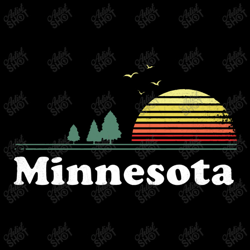 Retro Minnesota Grown Minnesota Home Hoodie Adjustable Cap | Artistshot