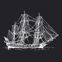 Sailing Pirate Ship Boat In The Water Hand Drawn Vessel Sail T Shirt Youth Tee | Artistshot