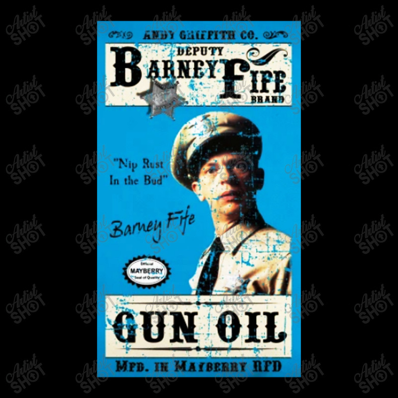 Barney Fife Gun Oil Distressed Men's 3/4 Sleeve Pajama Set | Artistshot