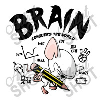 Brain Conquers The World Crewneck Sweatshirt | Artistshot