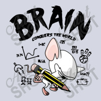 Brain Conquers The World Fleece Short | Artistshot