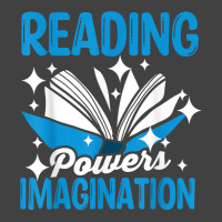 Reading Powers Imagination Reading Teacher Bookworm T Shirt Vintage T-shirt | Artistshot