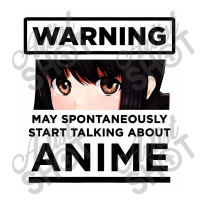 Start Talking About Anime Sticker | Artistshot