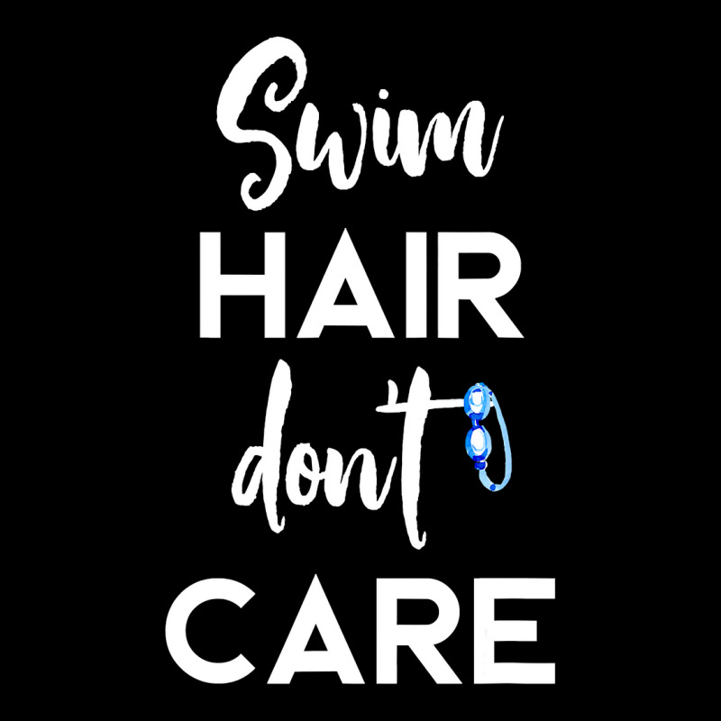 Swim Hair Don't Care T Shirt Cool Gift For Men Women Ad Kids Men's 3/4 Sleeve Pajama Set | Artistshot