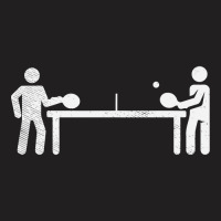 Table Tennis Game Stickman Funny Ping Pong Lover Player Gift T Shirt T-shirt | Artistshot