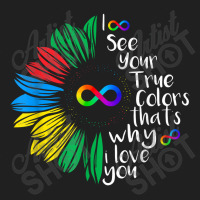 I See Your True Color Infinity Rainbow Neurodiversity Autism Ladies Polo Shirt | Artistshot