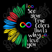 I See Your True Color Infinity Rainbow Neurodiversity Autism Legging | Artistshot