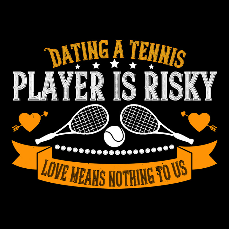 Tennis Lover Dating A Player Is Risky Love Means Nothing To Us 307 Ten Adjustable Cap by circularflap | Artistshot