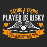 Tennis Lover Dating A Player Is Risky Love Means Nothing To Us 307 Ten Printed Hat | Artistshot