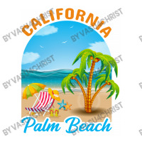 California Palm Beach Long Sleeve Baby Bodysuit | Artistshot