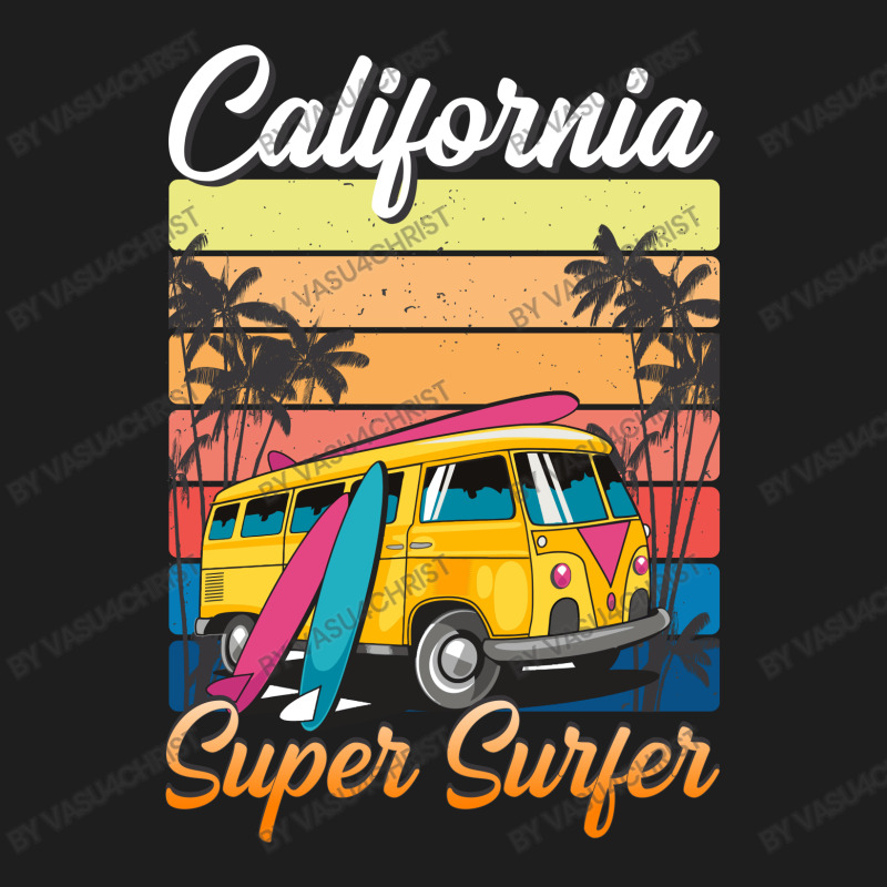 Summer Design - California Super Surfer Classic T-shirt by vasu4christ | Artistshot