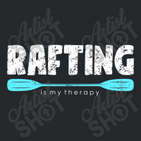 Rafting Is My Therapy | Adventure Rafting Crewneck Sweatshirt | Artistshot