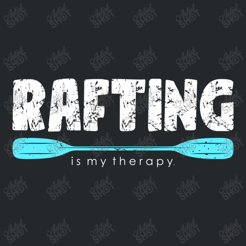 Rafting Is My Therapy | Adventure Rafting Crewneck Sweatshirt | Artistshot