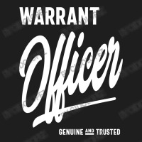 Warrant Officer Gift Funny Job Title Profession Birthday Idea Classic T-shirt | Artistshot