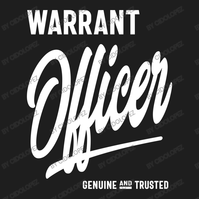 Warrant Officer Gift Funny Job Title Profession Birthday Idea Classic T-shirt by cidolopez | Artistshot