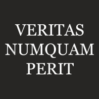 Truth Never Perishes Veritas Numquam Perit Tank Top Ladies Fitted T-shirt | Artistshot