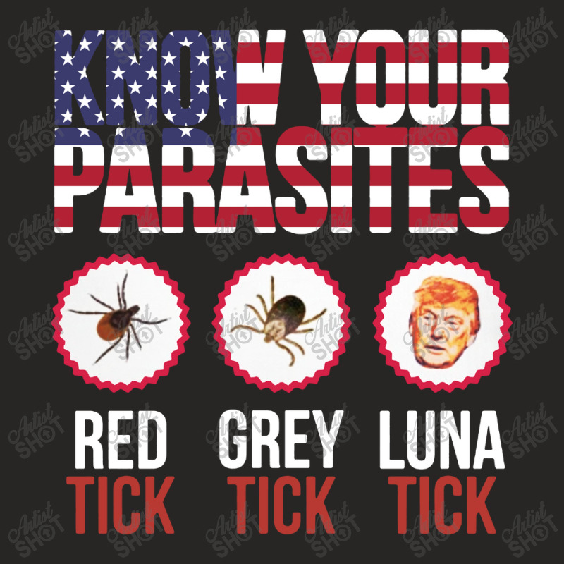 Know Your Parasites Ladies Fitted T-Shirt by JetBro | Artistshot