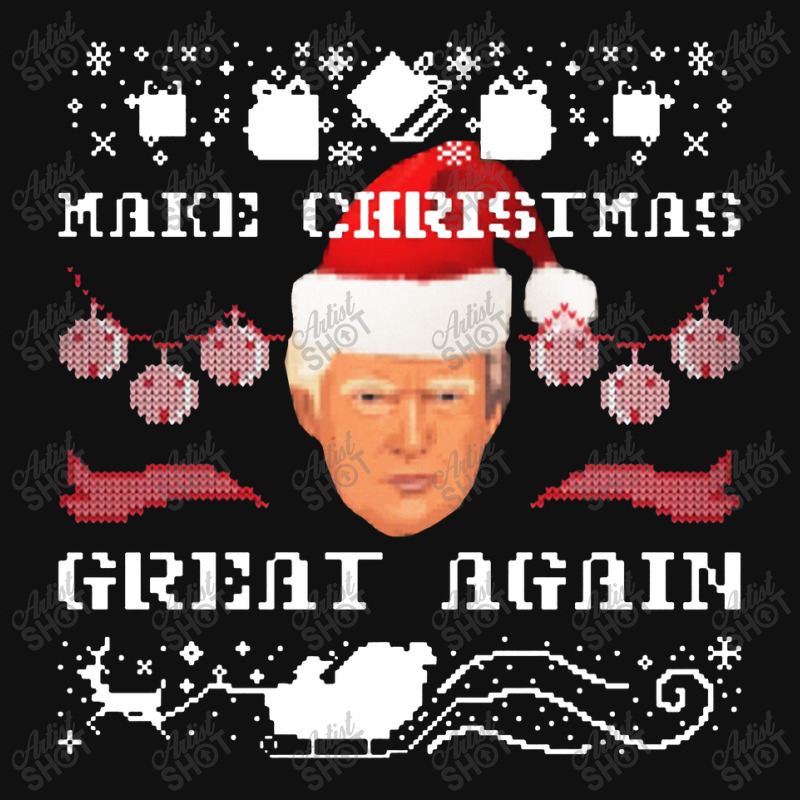 Make Christams Great Agaian Trump Gift For Trump Face Mask | Artistshot