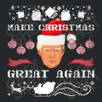 Make Christams Great Agaian Trump Gift For Trump Crewneck Sweatshirt | Artistshot