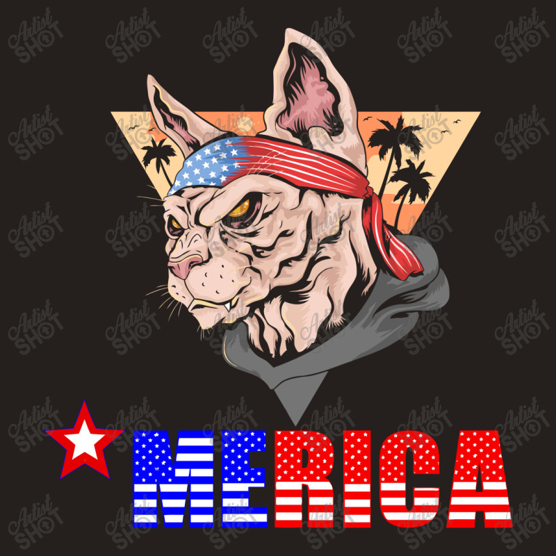 Merica Yorkie Tank Top by CUSER2397 | Artistshot