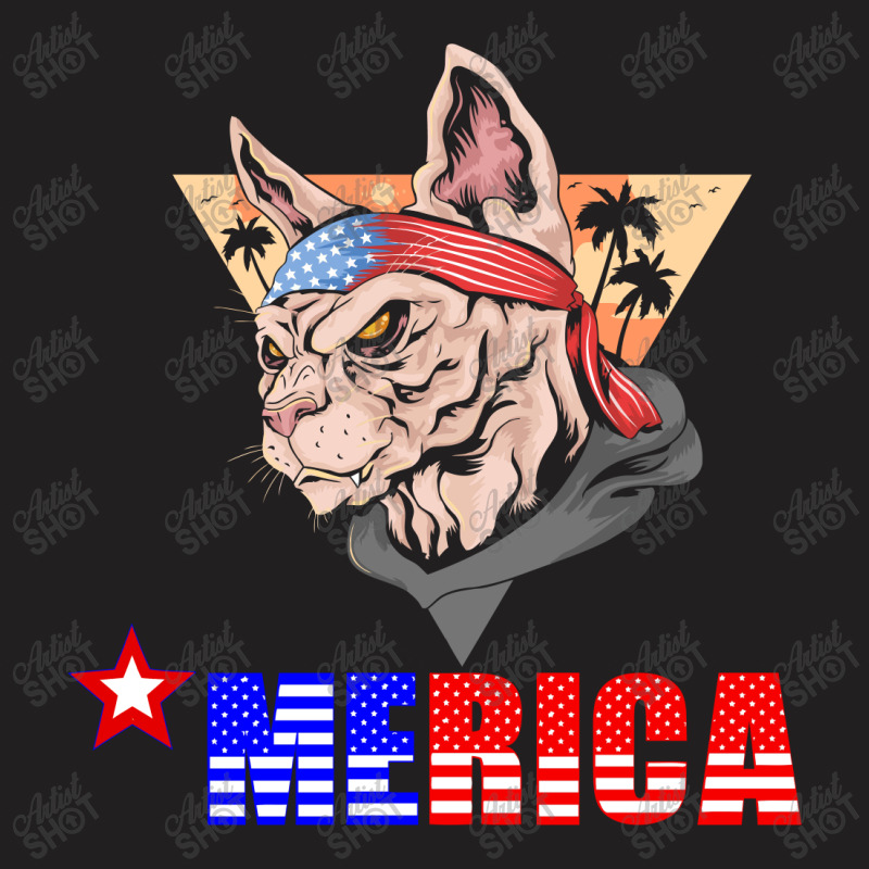 Merica Yorkie T-Shirt by CUSER2397 | Artistshot