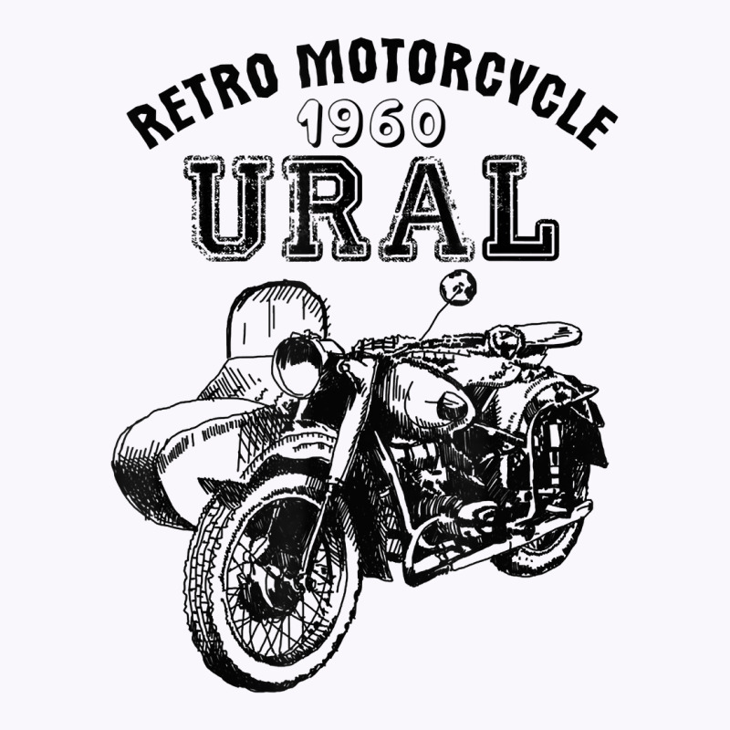 Retro Motorcycle Ural T Shirt   Vintage Sidecar Motorbike Tank Top by ReagerAero | Artistshot