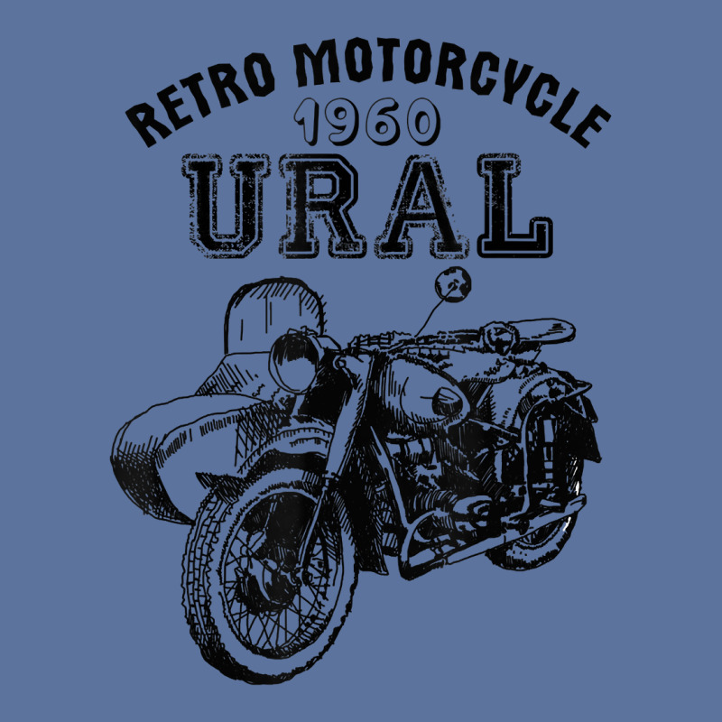 Retro Motorcycle Ural T Shirt   Vintage Sidecar Motorbike Lightweight Hoodie by ReagerAero | Artistshot