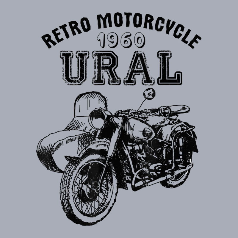 Retro Motorcycle Ural T Shirt   Vintage Sidecar Motorbike Tank Dress by ReagerAero | Artistshot