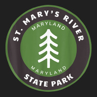 Saint Mary's River State Park Maryland Md Forest Vacation T Shirt Ladies Polo Shirt | Artistshot