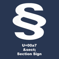 Unicode U+00a7   Section Sign White T Shirt Men Denim Jacket | Artistshot