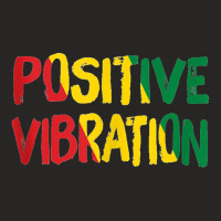 Positive Vibration Vibes Rasta Reggae Jamaica Tank Top Ladies Fitted T-shirt | Artistshot