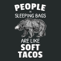 Bear People In Sleeping Bags Are Like Soft Tacos 33 Polar Panda Women's Triblend Scoop T-shirt | Artistshot