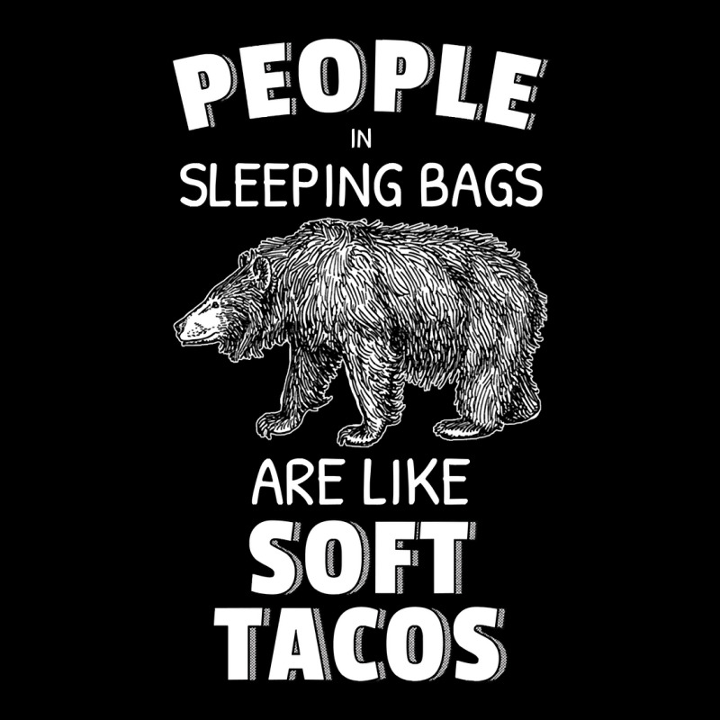 Bear People In Sleeping Bags Are Like Soft Tacos 33 Polar Panda Maternity Scoop Neck T-shirt by circularflap | Artistshot