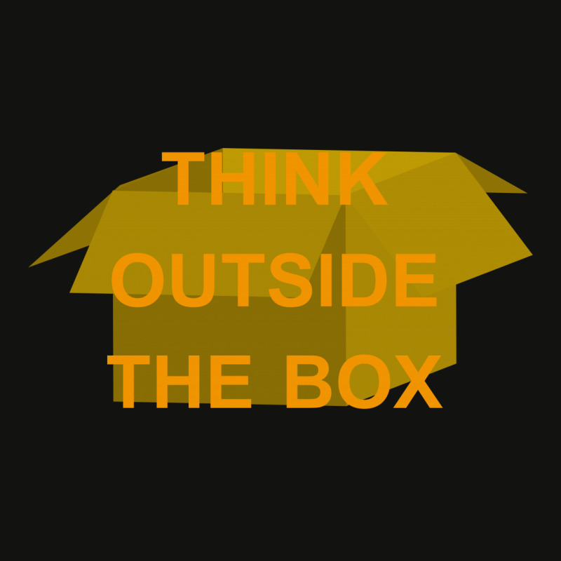 Think Outside The Box Scorecard Crop Tee by mahad | Artistshot