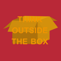 Think Outside The Box Women's V-neck T-shirt | Artistshot