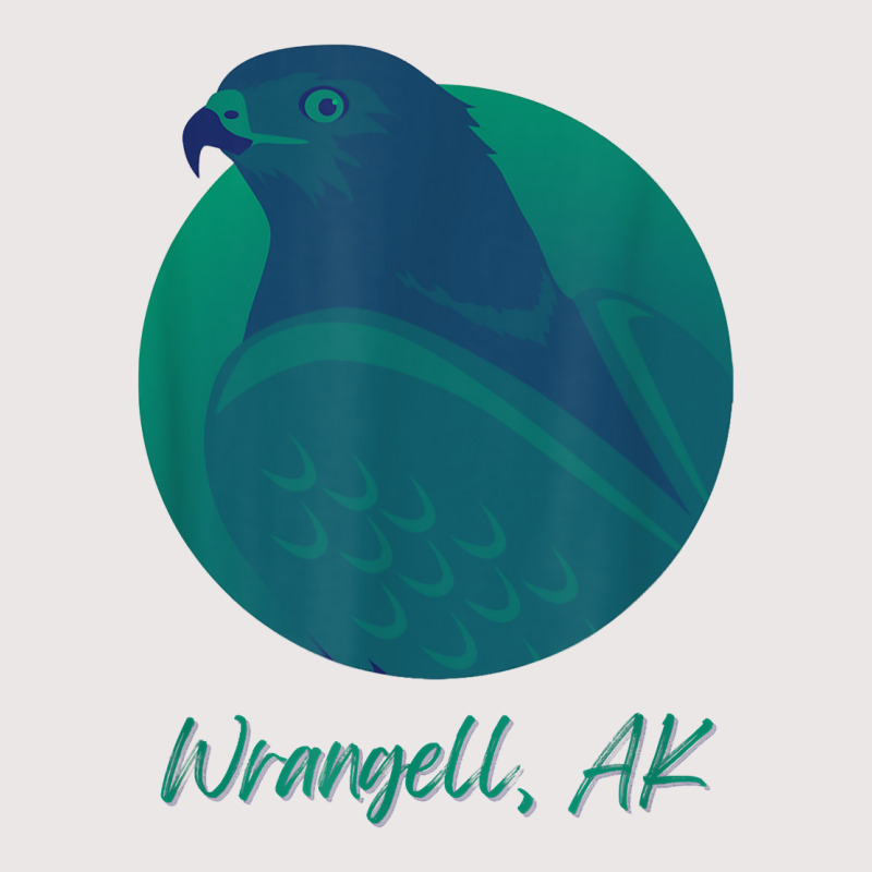 Wrangell Ak Osprey Sea Green Raptor Ocean Bird T Shirt Pocket T-Shirt by WarnekeRashae | Artistshot